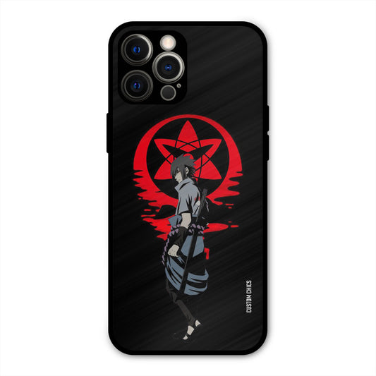 Sasuke Uchiha iPhone 12 Pro Max Mobile Back Cover - Anime PrintShield Case