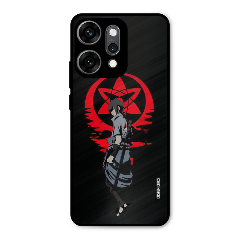 Sasuke Uchiha Oppo Reno 14 Pro Mobile Back Cover - Anime PrintShield Case