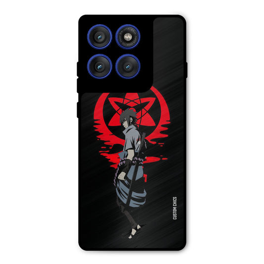 Sasuke Uchiha Motorola Edge 60 Pro Mobile Back Cover - Anime PrintShield Case