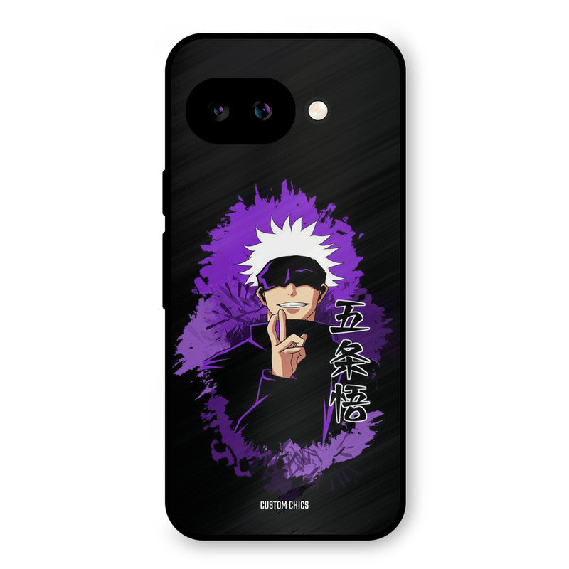 Sataru Gojo Google Pixel 9A Mobile Back Cover - Anime PrintShield Case