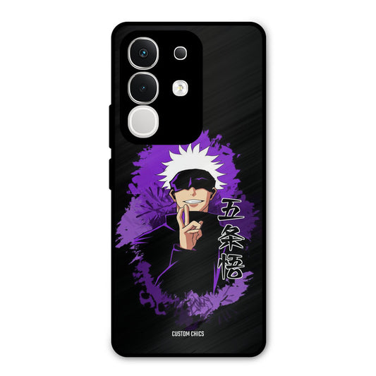 Sataru Gojo Vivo T4x Mobile Back Cover - Anime PrintShield Case