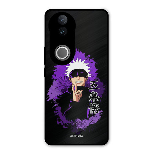 Sataru Gojo iQOO Z10R Mobile Back Cover - Anime PrintShield Case