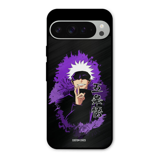 Sataru Gojo Google Pixel 9 Pro XL Mobile Back Cover - Anime PrintShield Case