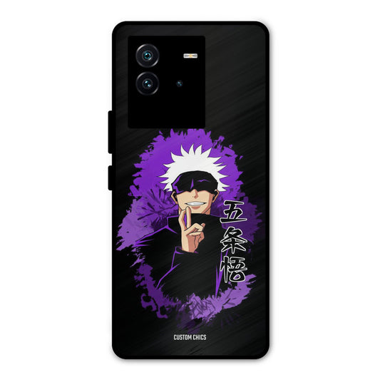Sataru Gojo iQOO Neo 6 5G Mobile Back Cover - Anime PrintShield Case