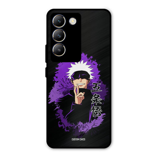 Sataru Gojo Vivo Y200e Mobile Back Cover - Anime PrintShield Case