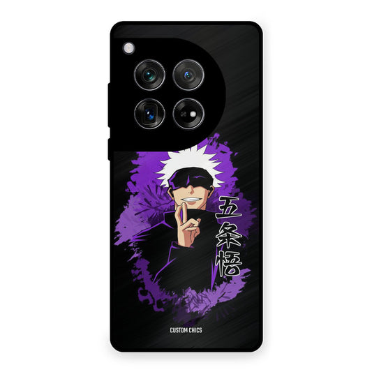 Sataru Gojo OnePlus 12 Mobile Back Cover - Anime PrintShield Case