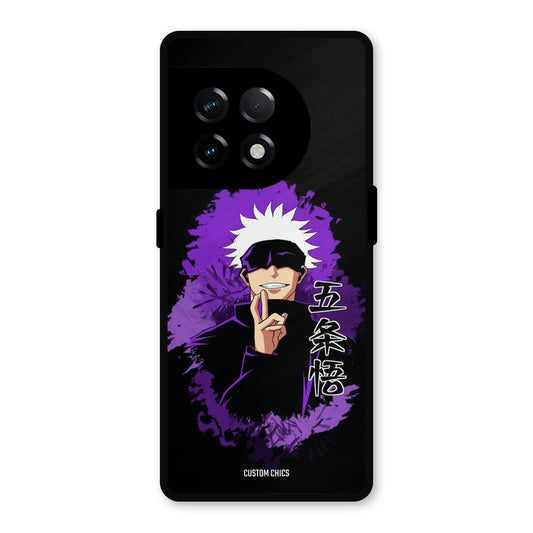 Sataru Gojo OnePlus 11R Mobile Back Cover - Anime PrintShield Case