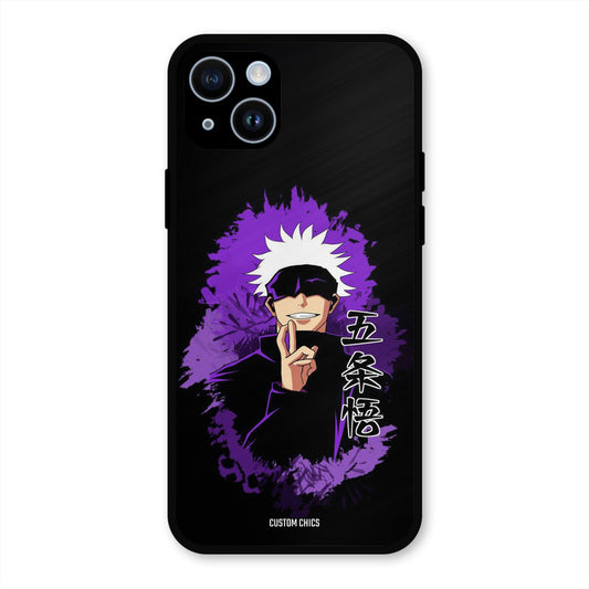 Sataru Gojo iPhone 14 Mobile Back Cover - Anime PrintShield Case