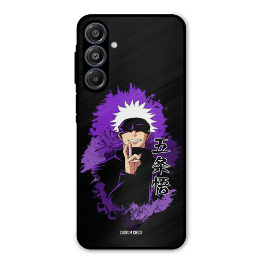 Sataru Gojo Samsung Galaxy A16 5G Mobile Back Cover - Anime PrintShield Case