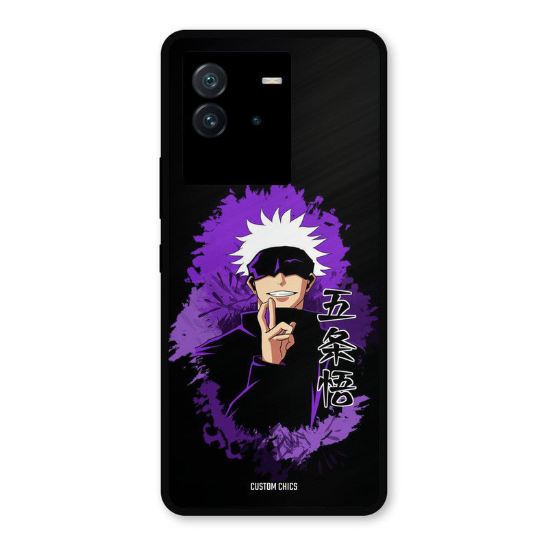 Sataru Gojo iQoo Neo 6 Mobile Back Cover - Anime PrintShield Case