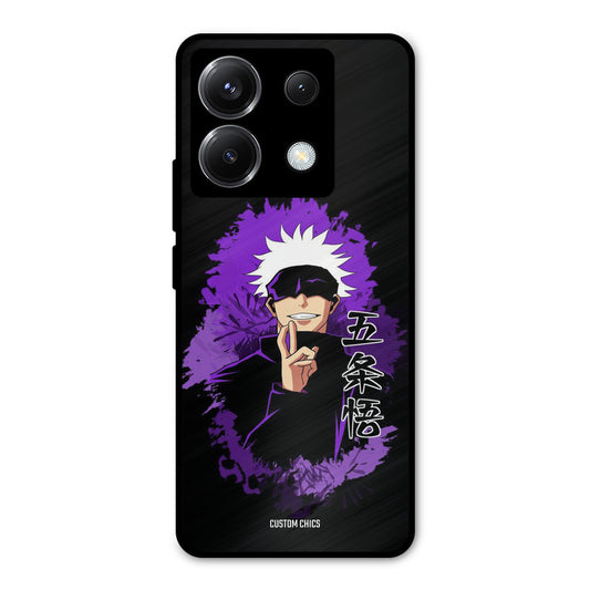 Sataru Gojo Poco X6 Mobile Back Cover - Anime PrintShield Case