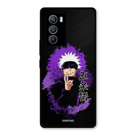 Sataru Gojo iQOO 9SE Mobile Back Cover - Anime PrintShield Case