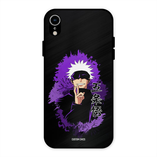 Sataru Gojo iPhone XR Mobile Back Cover - Anime PrintShield Case