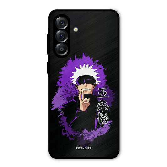 Sataru Gojo Samsung Galaxy A36 Mobile Back Cover - Anime PrintShield Case