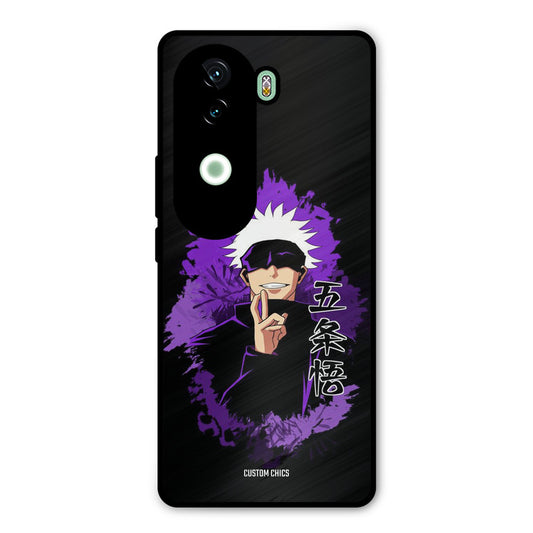 Sataru Gojo Vivo V40e Mobile Back Cover - Anime PrintShield Case
