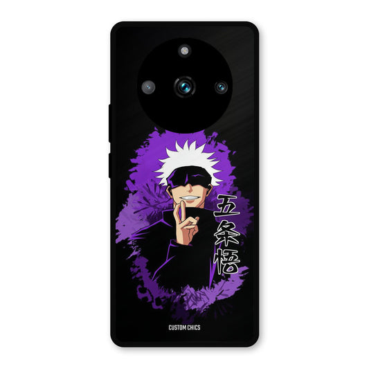 Sataru Gojo Realme 11 Pro Plus Mobile Back Cover - Anime PrintShield Case