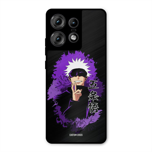 Sataru Gojo Motorola Edge 50 Pro Mobile Back Cover - Anime PrintShield Case