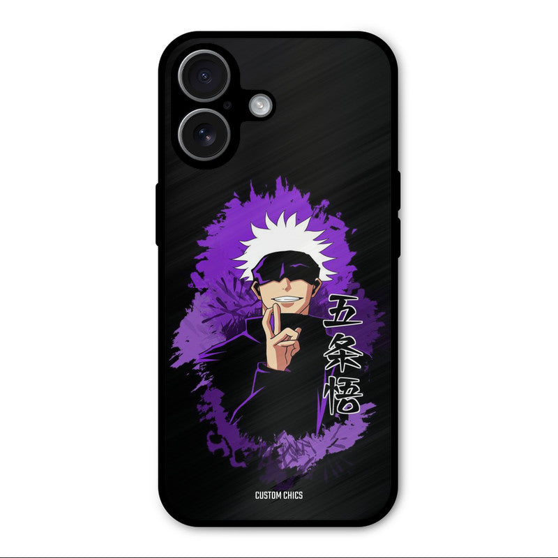 Sataru Gojo iPhone 17 Mobile Back Cover - Anime PrintShield Case
