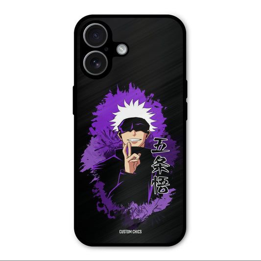 Sataru Gojo iPhone 17 Mobile Back Cover - Anime PrintShield Case