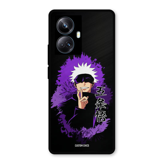 Sataru Gojo Realme 10 Pro Plus Mobile Back Cover - Anime PrintShield Case