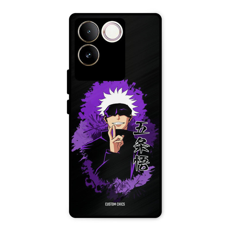 Sataru Gojo Vivo T2 Pro Mobile Back Cover - Anime PrintShield Case