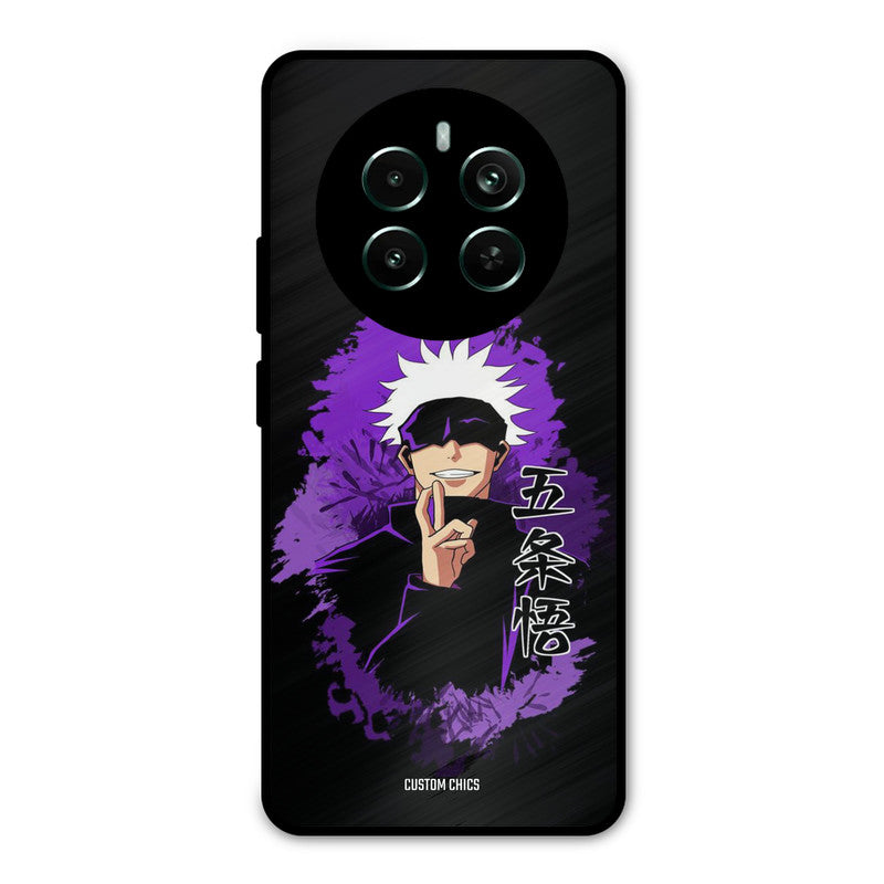 Sataru Gojo Realme 12 Plus Mobile Back Cover - Anime PrintShield Case