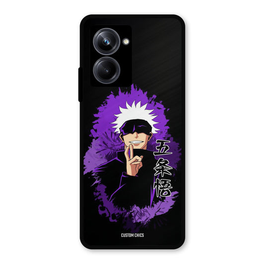 Sataru Gojo Realme 10 Pro Mobile Back Cover - Anime PrintShield Case