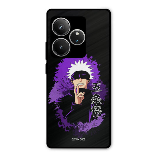 Sataru Gojo Realme GT 6 Mobile Back Cover - Anime PrintShield Case