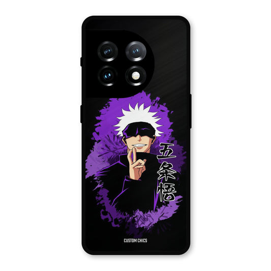 Sataru Gojo OnePlus 11 Mobile Back Cover - Anime PrintShield Case