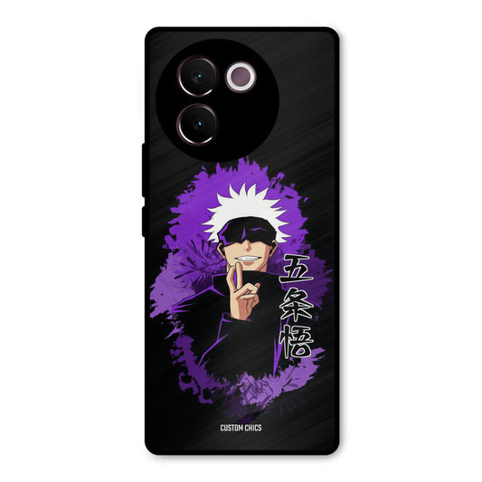 Sataru Gojo Vivo V30e Mobile Back Cover - Anime PrintShield Case