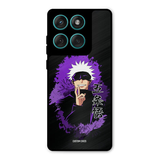 Sataru Gojo Motorola Edge 60 Mobile Back Cover - Anime PrintShield Case