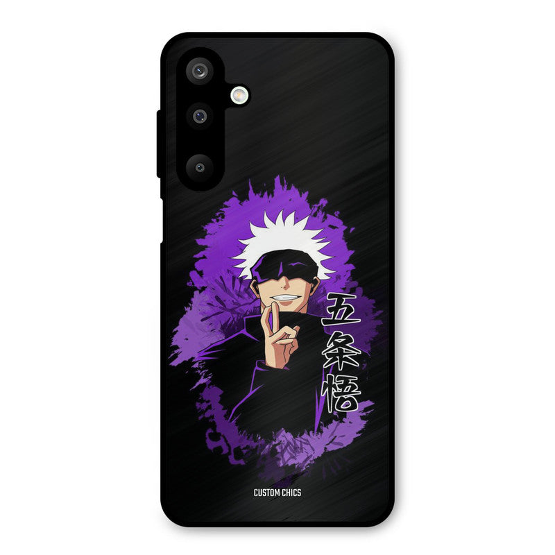 Sataru Gojo Samsung Galaxy M16 Mobile Back Cover - Anime PrintShield Case