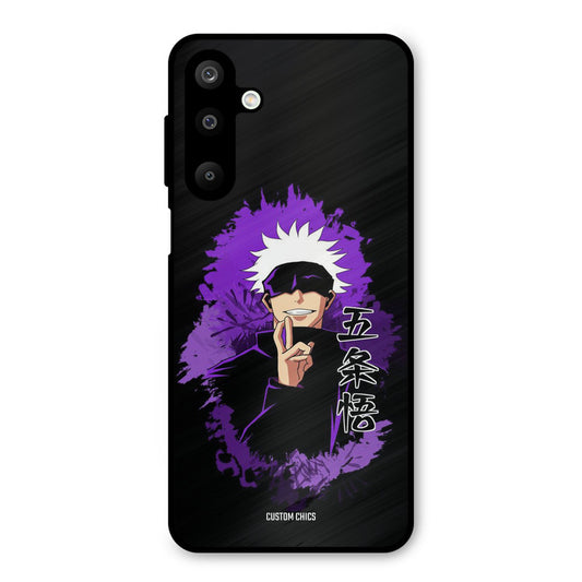 Sataru Gojo Samsung Galaxy M16 Mobile Back Cover - Anime PrintShield Case
