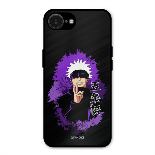 Sataru Gojo iPhone 16e Mobile Back Cover - Anime PrintShield Case