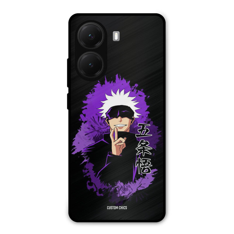 Sataru Gojo Poco X7 Pro Mobile Back Cover - Anime PrintShield Case
