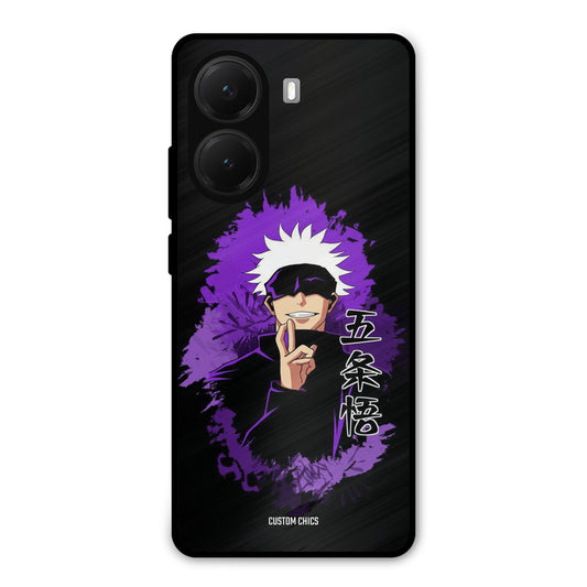 Sataru Gojo Poco X7 Pro Mobile Back Cover - Anime PrintShield Case