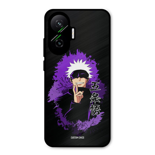 Sataru Gojo Poco F7 5G Mobile Back Cover - Anime PrintShield Case