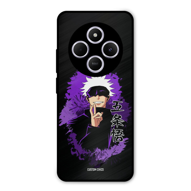 Sataru Gojo Poco M7 Mobile Back Cover - Anime PrintShield Case