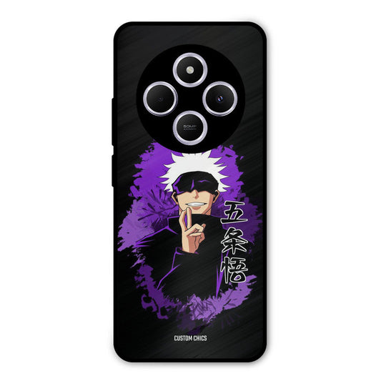 Sataru Gojo Poco M7 Mobile Back Cover - Anime PrintShield Case