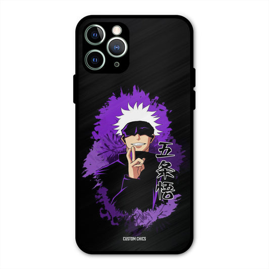 Sataru Gojo iPhone 11 Pro Max Mobile Back Cover - Anime PrintShield Case