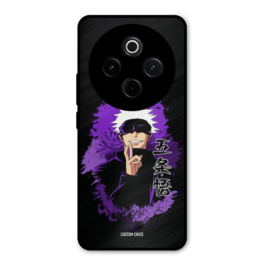 Sataru Gojo iQoo Z10 Mobile Back Cover - Anime PrintShield Case