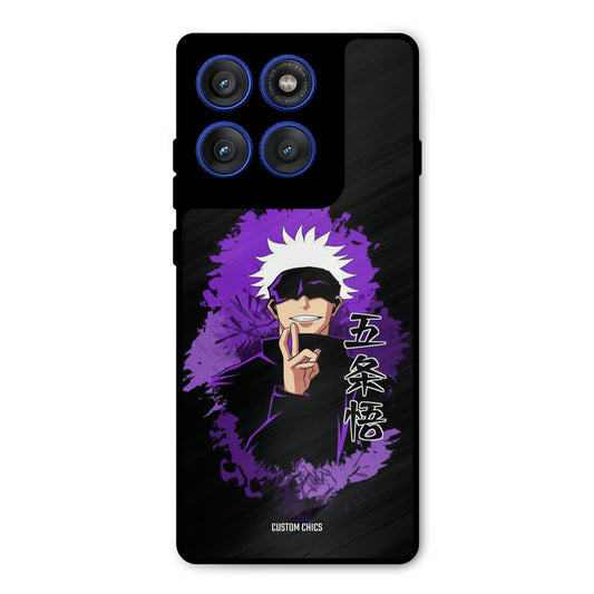 Sataru Gojo Motorola Edge 60 Pro Mobile Back Cover - Anime PrintShield Case