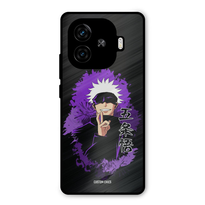 Sataru Gojo iQoo Neo 10R Mobile Back Cover - Anime PrintShield Case