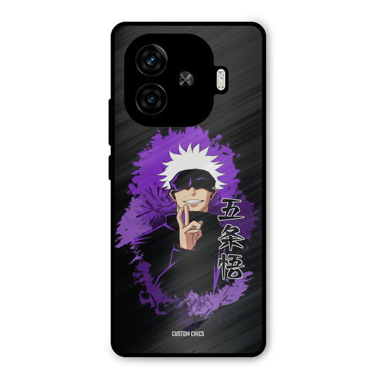 Sataru Gojo iQoo Neo 10R Mobile Back Cover - Anime PrintShield Case