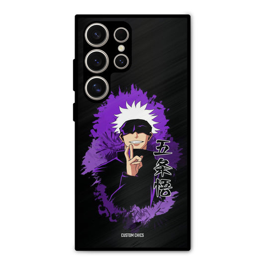 Sataru Gojo Samsung Galaxy S24 Ultra Mobile Back Cover - Anime PrintShield Case