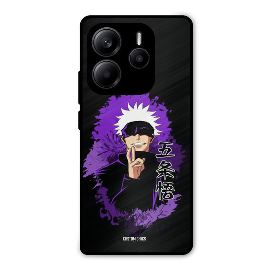 Sataru Gojo Redmi Note 14 Mobile Back Cover - Anime PrintShield Case
