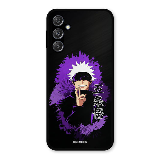 Sataru Gojo Samsung Galaxy M34 5G Mobile Back Cover - Anime PrintShield Case