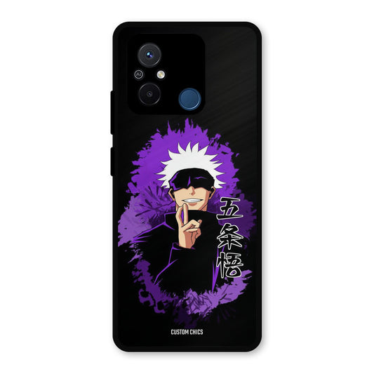 Sataru Gojo Redmi 12c Mobile Back Cover - Anime PrintShield Case
