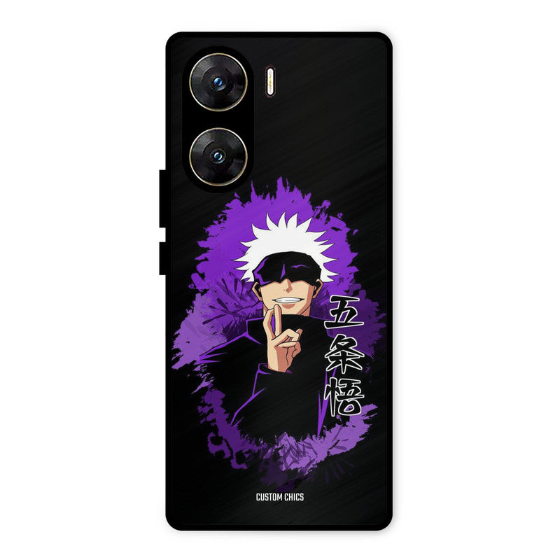 Sataru Gojo Vivo V29e Mobile Back Cover - Anime PrintShield Case