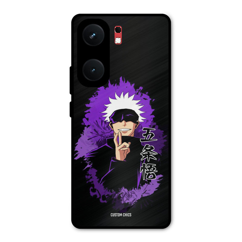Sataru Gojo iQOO Neo 9 Pro Mobile Back Cover - Anime PrintShield Case